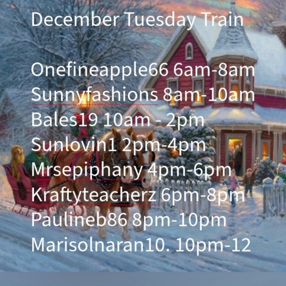 LIVE Thursday 8am est Rolling Into The Holidays Share Show - Picture 2 of 8